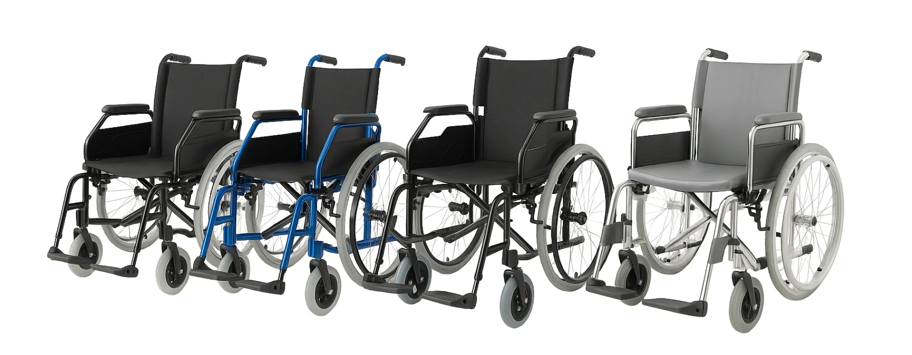 Skladacie invalidné vozíky