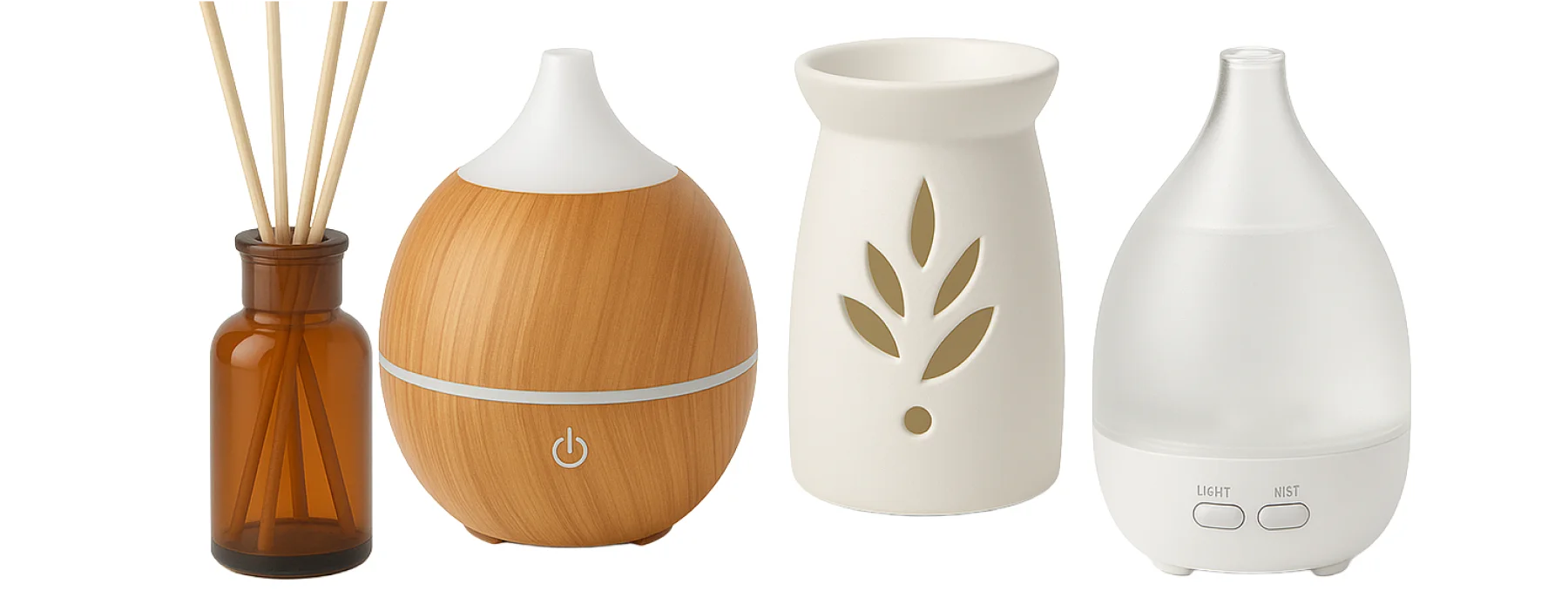 Aróma difúzéry a lampy