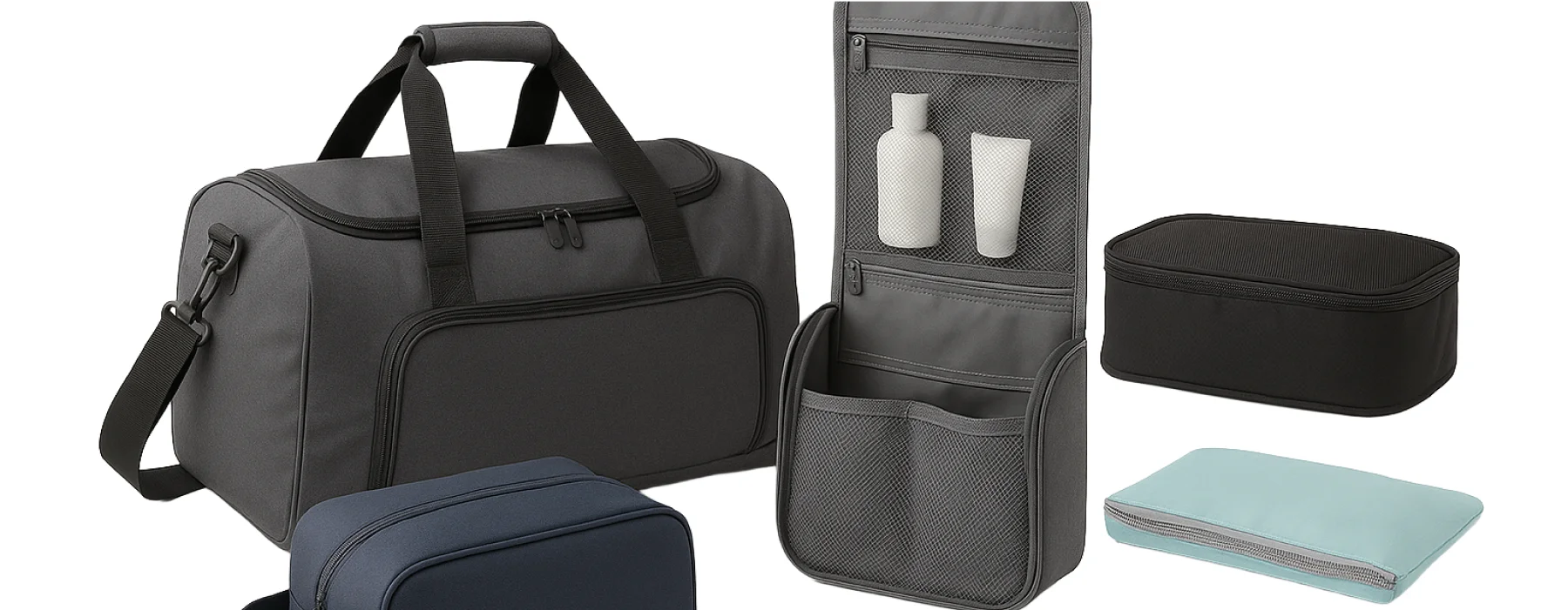 Cestovné tašky a organizéry