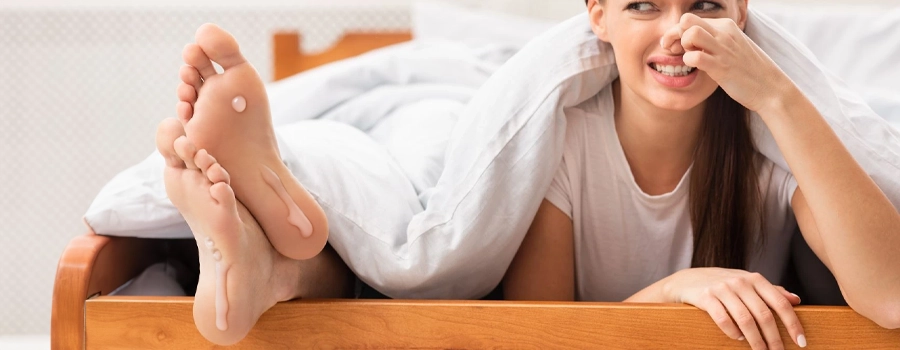 Potenie a zápach nôh