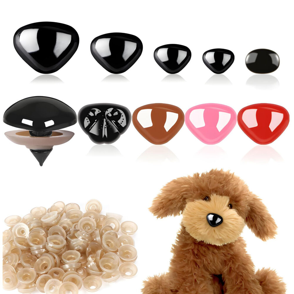 DIY set očiek a nosov pre maskoty – etui s priehradkami