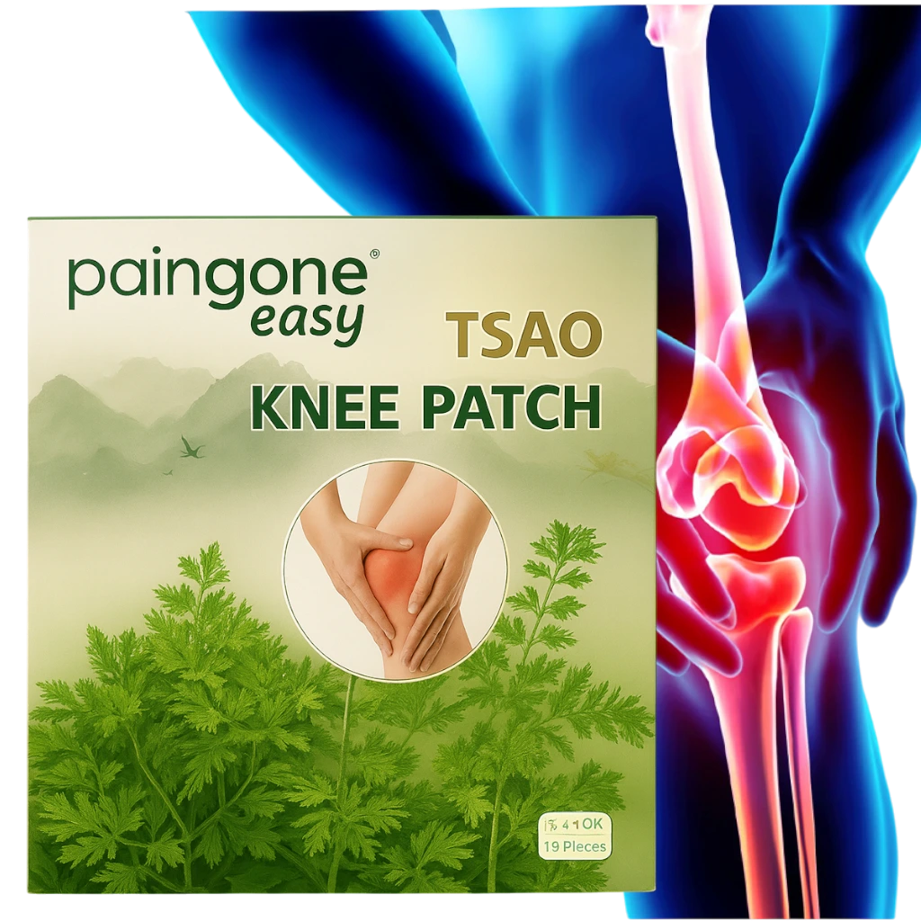 Bylinková hrejivá náplasť na kolená – uvoľnenie napätia a bolesti