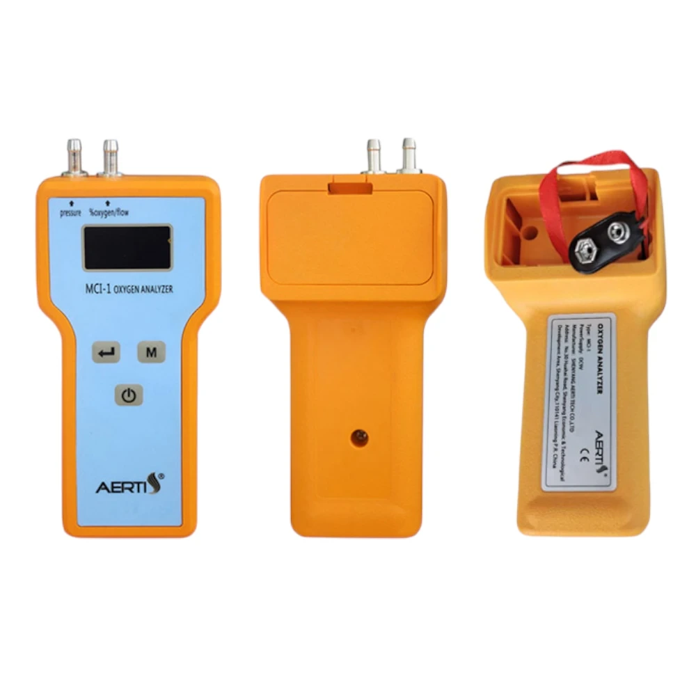 Ručný kyslíkový analyzátor MCI-1 – predný pohľad