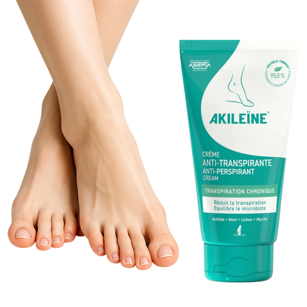 Akileine GREEN krém na potivé nohy 75 ml