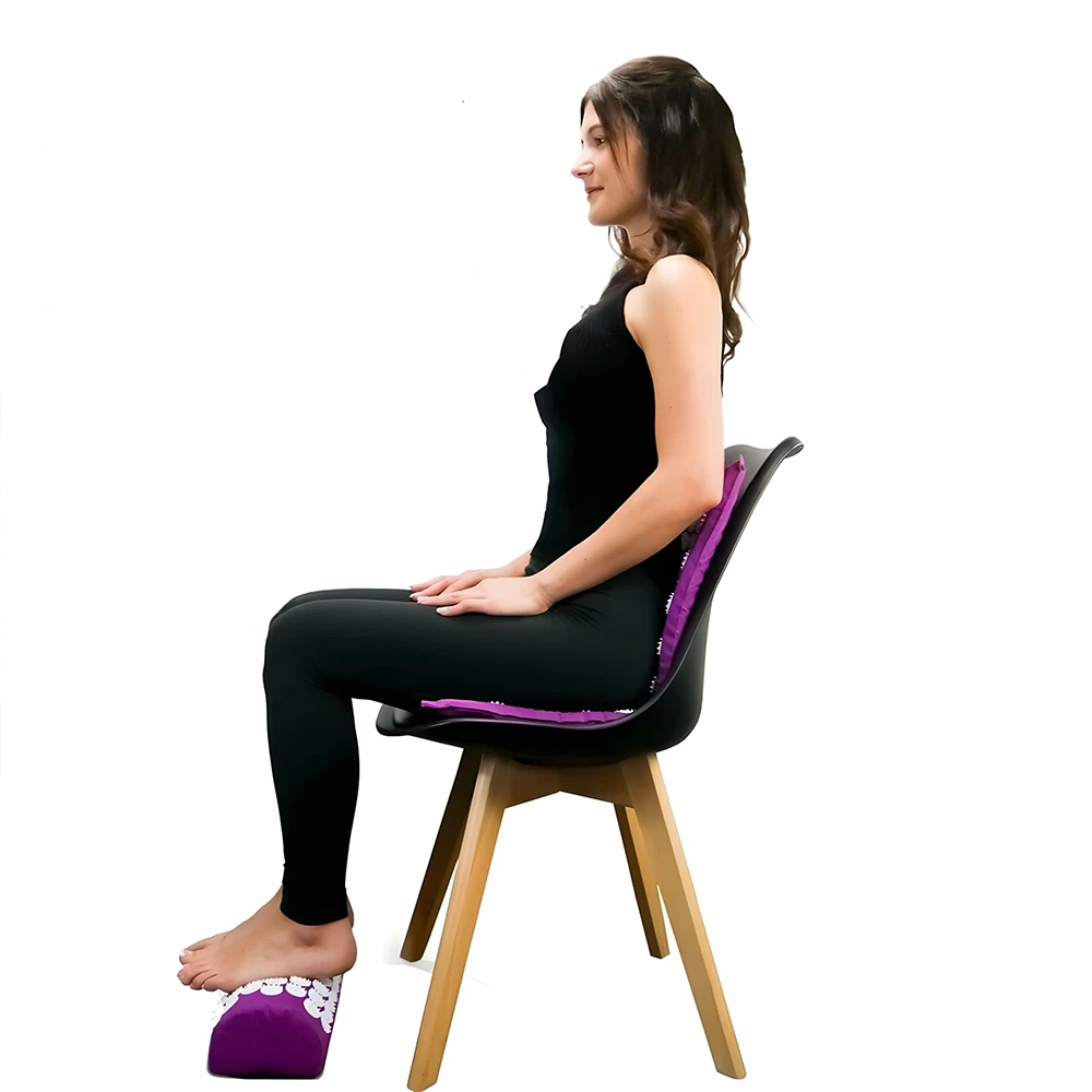 Detail akupresúrnej podložky