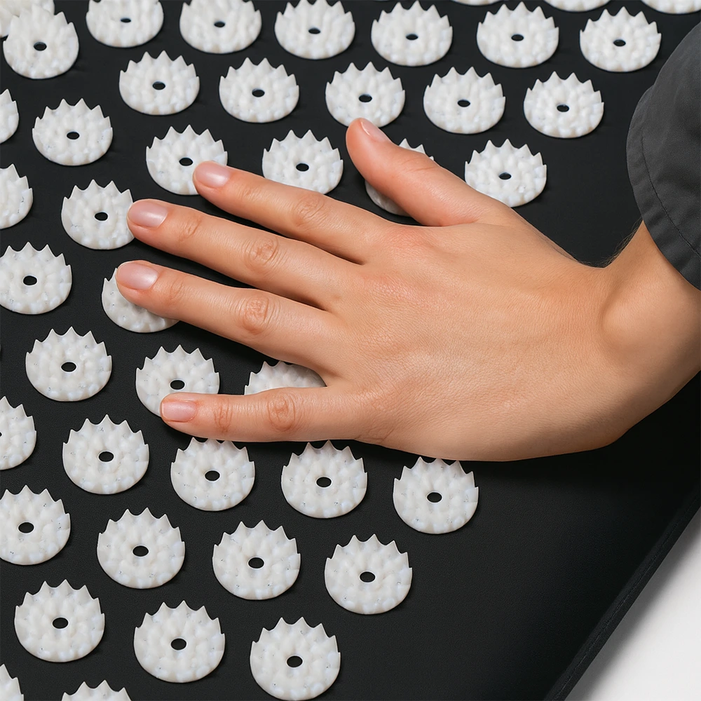 Akupresúrna podložka s poduškou