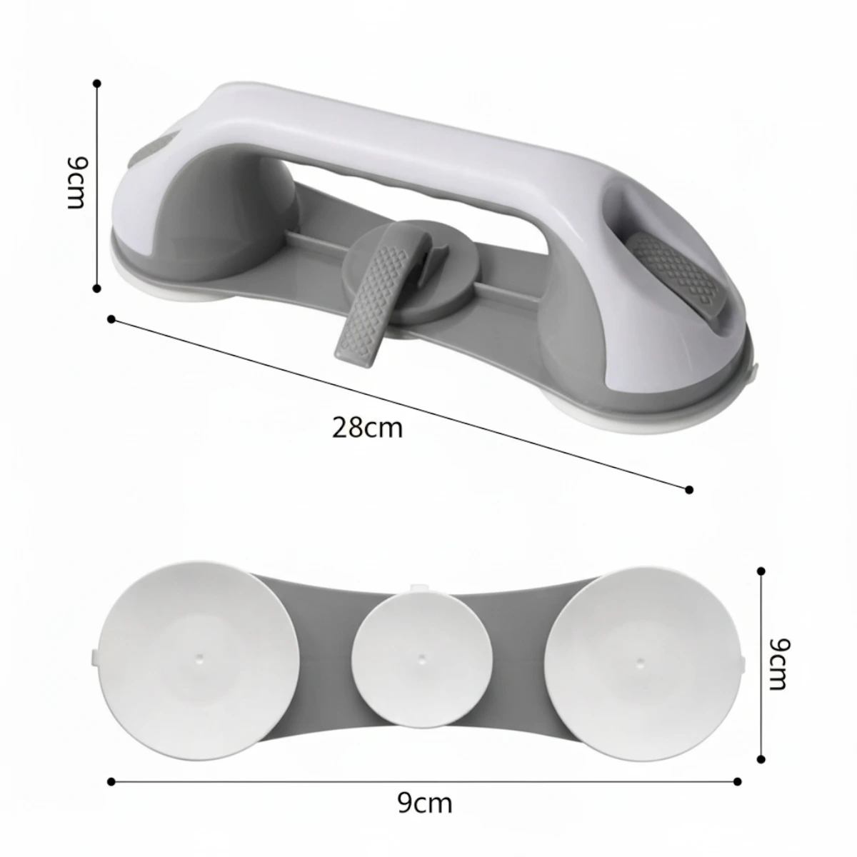 Ergonomická rukoväť s protišmykovou úpravou