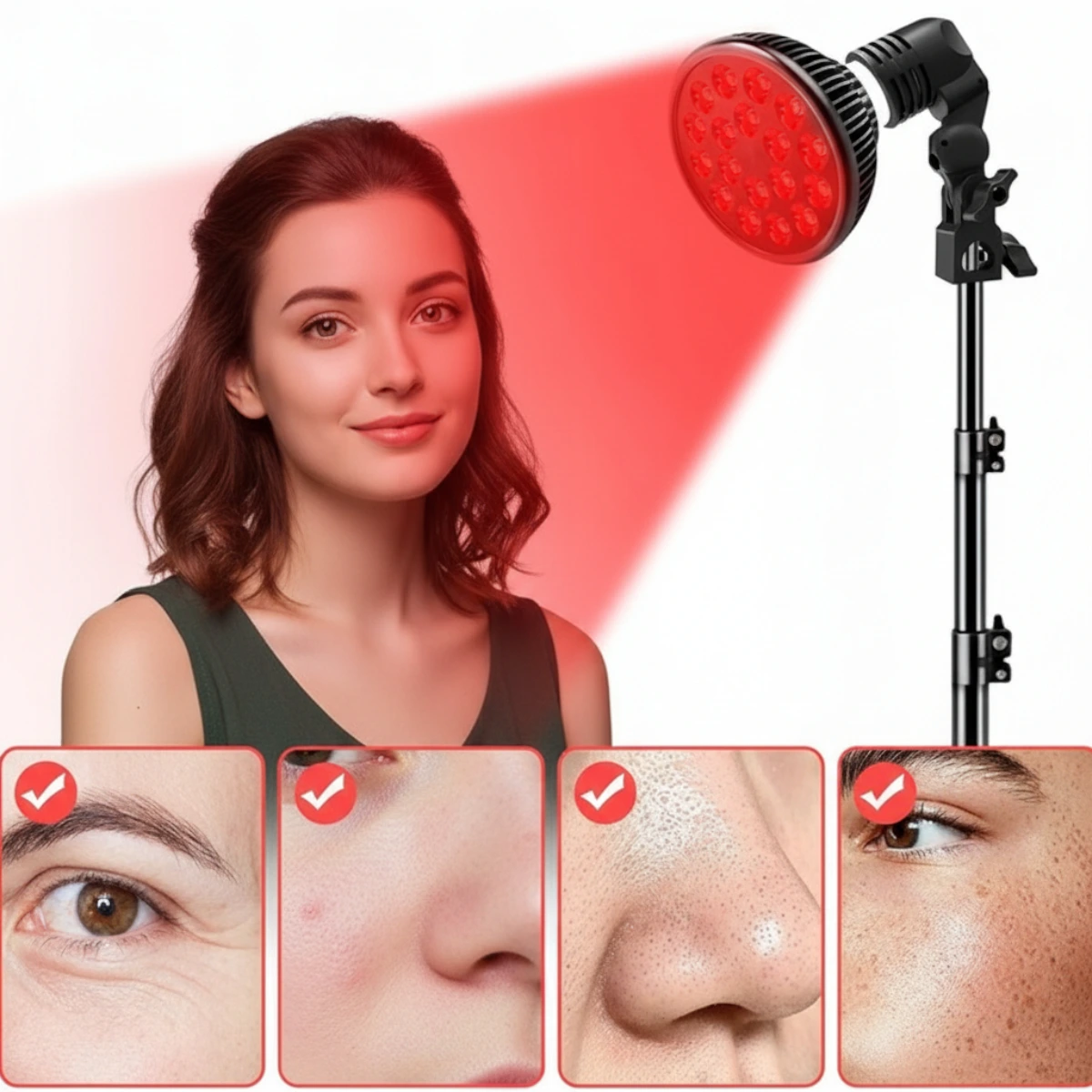 Použitie LED biolampy 54W pri svetelnej terapii tela