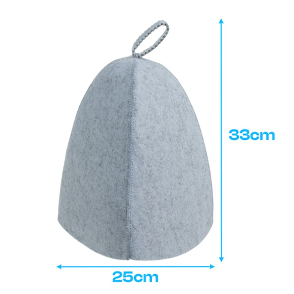 Filcová sauna čiapka – ochrana vlasov a pokožky hlavy pri saunovaní