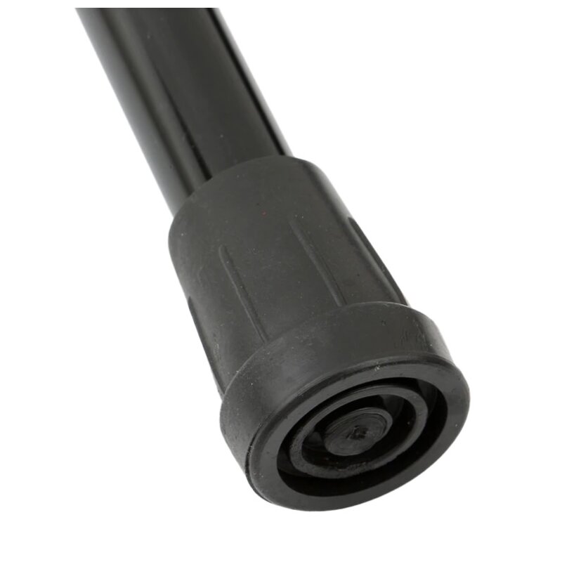 Detail gumovej koncovky na barlu 20 mm čierna