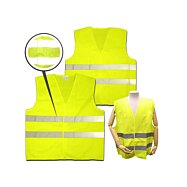 Bezpečnostná reflexná vesta, žltá