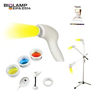 Biolampa Eifa D514 + 3 farebné filtre + veľký stojan