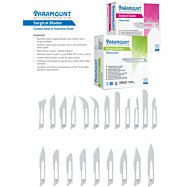 Skalpelové čepele PARAMOUNT stainless steel 100ks