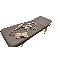 Drevený masážny ručný valček, 23 x 6 x 5 cm