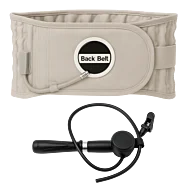 Dekompresný trakčný bedrový pás na podporu chrbtice