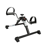 Domáci rehabilitačný mini rotoped pre seniorov GENESIS Plus s displejom, čierno-strieborný