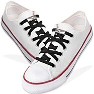 Elastické šnúrky bez viazania s kovovou sponou