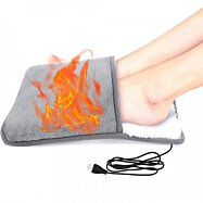 Elektrický ohrievač nôh s USB napájaním, 28x29x3cm