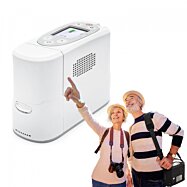 Prenosný kyslíkový koncentrátor s batériou, Kingon P2, 2 x Li-ion 6,8 Ah, 5L/min, 96%