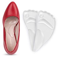 Gélové polvložky absobujúce nárazy do topánok na vysokom podpätku, 1 pár (2ks)