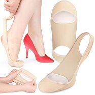Gélové pásy pre komfortné nosenie topánok na vysokom opätku, béžové
