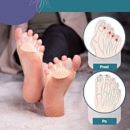 Gélový separátor s pätovým pásom na 5 prstov  FC1003, 9 x 2 cm