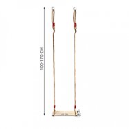 Detská záhradná drevená hojdačka