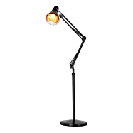 Infračervená lampa Sollux na domáce použitie čierna - 150 W