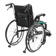 Ľahký hliníkový skladací invalidný vozík Activ-Tim - priemer kolies 24" - Šírka - 46 cm