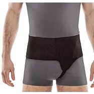 Jednostranný pás na slabinovú prietrž "AXILMAX" O-1408, ľavý, čierny