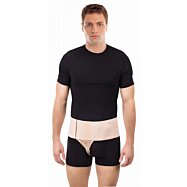 Jednostranný pá na slabinovú prietrž "AXILMAX" O-1408, pravý, béžový