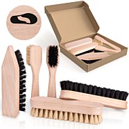 Súprava kefy na starostlivosť o koženú obuv, ShoeClinic 5v1