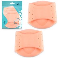 Podpora klenby chodidla - silikónové tlmiace bandáže na chodidlá, 1pár (2ks)