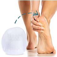 Komfortné gélové vankúšiky pre pätové ostrohy a plantárnu fasciitídu, 1 pár (2ks)