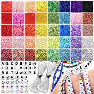 Kreatívna súprava korálikov pre deti - 12 000 kusov s puzdrom a doplnkami, 38 mm