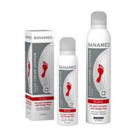 Krémová pena na nohy, na veľmi suchú a popraskanú pokožku Sanamed Rubín, 150 ml