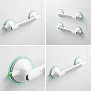 Kúpeľňové úchytky s prísavkou – bezpečná opora pre seniorov bez vŕtania - 33 cm