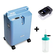 Kyslíkový koncentrátor na domáce použitie EverFlo + Pulzný oximeter