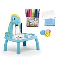 Magický projektor na kreslenie a učenie, Dino modrý