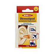 Mäkké štuple do uší z elastickej peny proti hluku a na relaxáciu 4ks