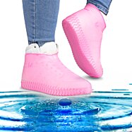 Vodeodolné návleky na topánky\n, ružová, Max