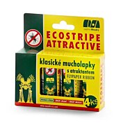 Mucholapka lepiaca na muchy, Ecostripe Attractive, 4 ks