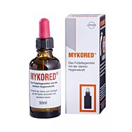 Mykored® roztok pipeta, starostlivosť o medziprstné priestory, proti mykózam, zápachu - 50 ml
