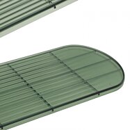 Nastaviteľný organizér na topánky Stand Green, 28 x 10 x 6 cm, zelený