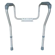 Oporné madlo k WC Judy, nastaviteľné, stabilné a bezpečné - 113 kg