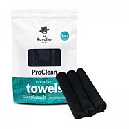 Sada utierok z mikrovlákna na okná auta, Glass Whisperer, 280 g/m2