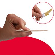 Protišmykové samolepiace náplaste do lodičiek, NonSlip, 1 pár (2 ks)