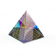 Pyramída pre zlepšenie toku energií  – Kvet života, 9 cm