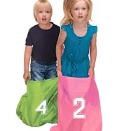 Skákacíe vrecia pre deti s číslami – 5 ks, 50 × 70 cm
