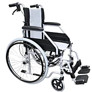 Invalidný vozík Seal s ručnými brzdami a rýchloupínacími kolesami – šírky 40 / 45 / 50 cm